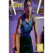 [Hot Sale]2020 Q2 LesMills Routines SPRINT 20 DVD+CD+Notes